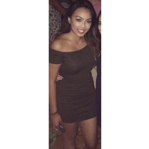 Off the shoulder dress